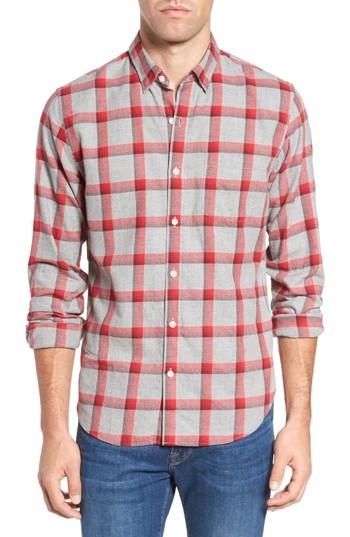 Men's Bonobos Slim Fit Brushed Check Sport Shirt