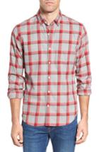 Men's Bonobos Slim Fit Brushed Check Sport Shirt