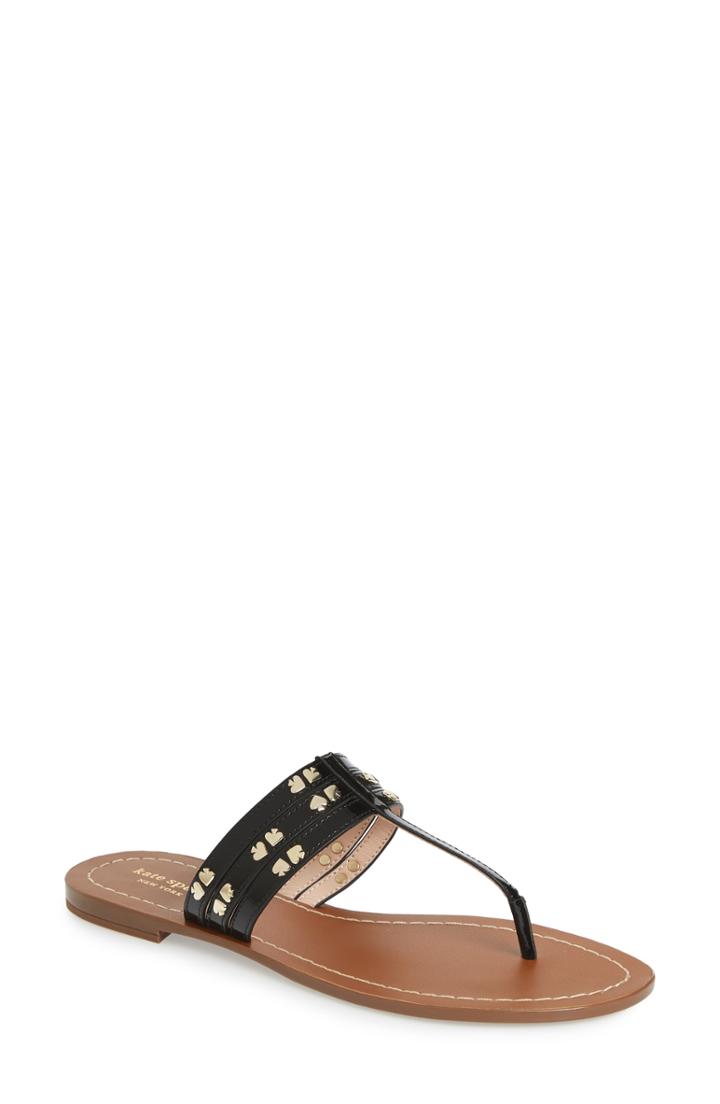 Women's Kate Spade New York Carol Sandal .5 M - Metallic