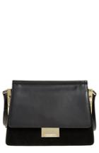 Vince Camuto 'abril' Leather Shoulder Bag - Black