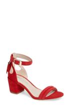 Women's Kenneth Cole Harriet Ankle Strap Sandal M - Red