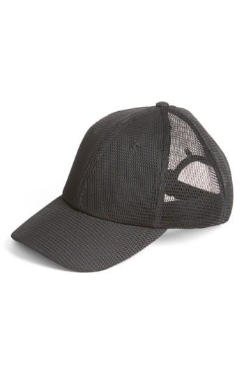 Women's Ivy Park Mesh Baseball Cap - Black