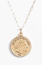 Women's Bracha Alexander Coin Pendant Necklace