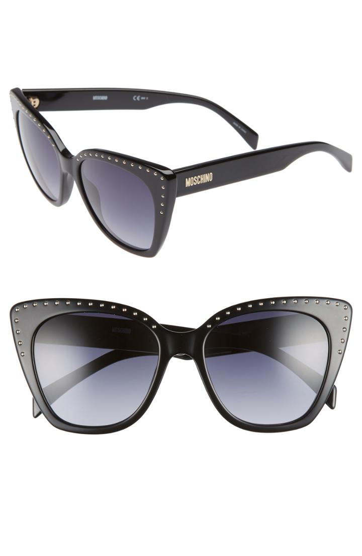 Women's Moschino 53mm Cat Eye Sunglasses -