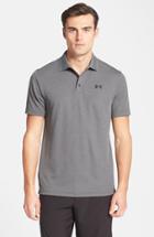 Men's Under Armour 'performance 2.0' Sweat Wicking Stretch Polo - Grey