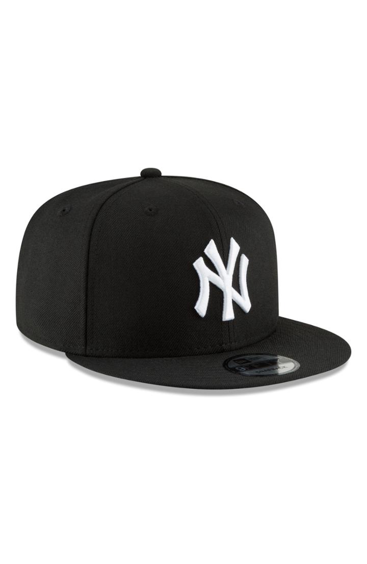 Men's New Era Cap X Basquiat Empire New York Snapback Cap - Black