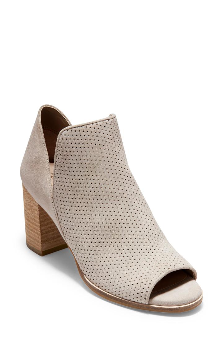 Women's Cole Haan Shiloh Open Toe Bootie B - White