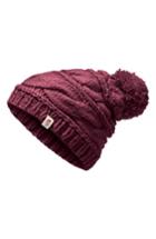 Women's The North Face Triple Cable Beanie - Purple