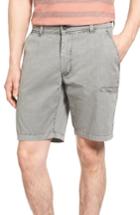 Men's Jeremiah Merrill Pigment Slub Poplin Shorts - Grey