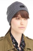 Women's Saint Laurent Cashmere Beanie - Grey