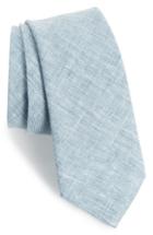 Men's Alexander Olch Linen Necktie, Size - Blue