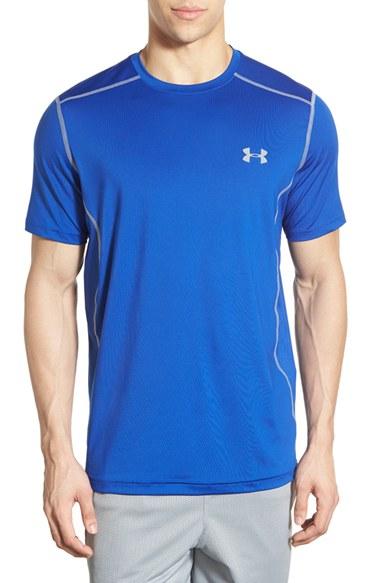 Men's Under Armour 'raid' Heatgear Training T-shirt, Size - Blue