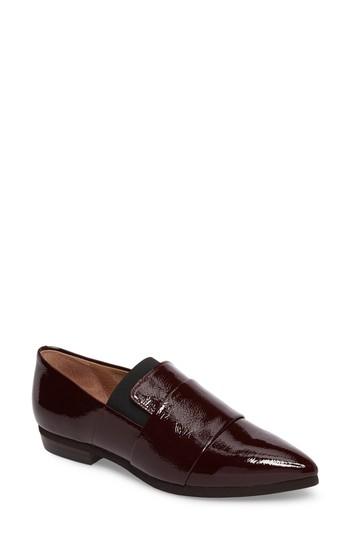 Women's Linea Paolo Madison Loafer .5 M - Burgundy