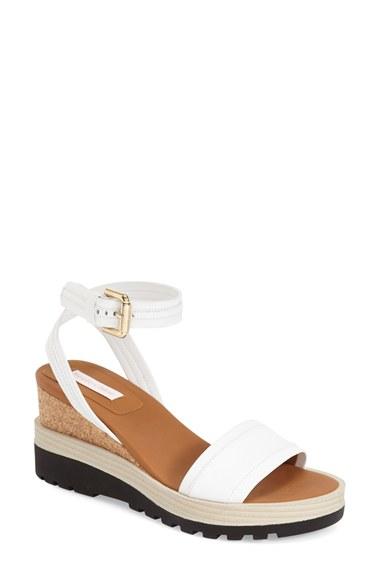 Women's See By Chloe 'robin' Wedge Sandal Us / 37eu - White