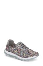 Women's Bernie Mev. 'gummies Victoria' Stretch Woven Slip-on Sneaker Us / 39eu - Blue