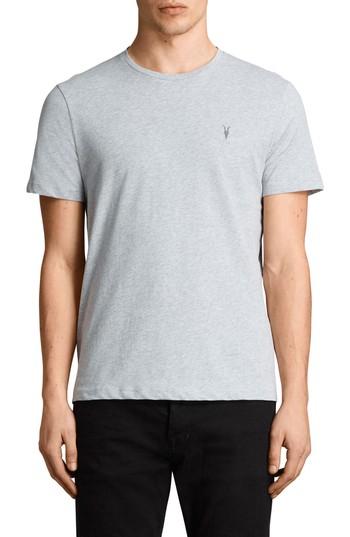 Men's Allsaints Brace Tonic Slim Fit Crewneck T-shirt - Grey