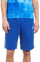 Men's Adidas Originals 3-stripes Shorts, Size - Blue