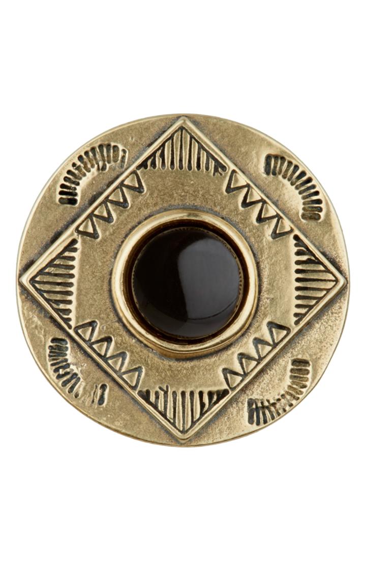 Men's Lewis Henry Nicholas Onyx Lapel Pin
