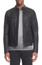 Men's Belstaff 'reddale' Leather & Genuine Shearling Jacket