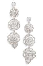 Women's Kate Spade New York Crystal Rose Drop Earrings
