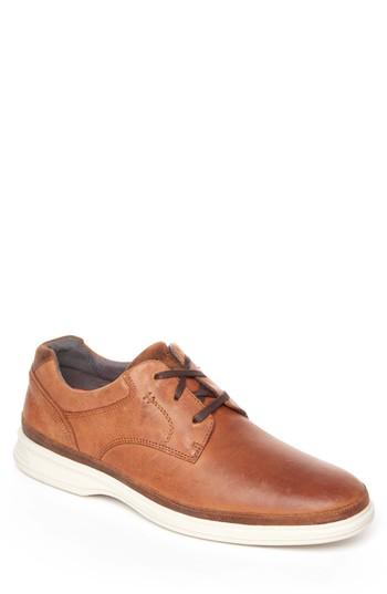 Men's Rockport Dressports 2 Go Plain Toe Derby .5 M - Brown
