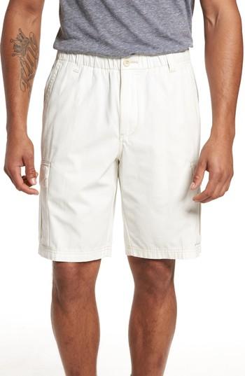 Men's Tommy Bahama Island Survivalist Cargo Shorts - White