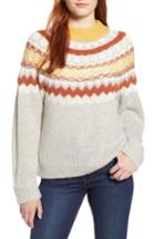 Women's Caslon Chunky Jacquard Sweater - Brown