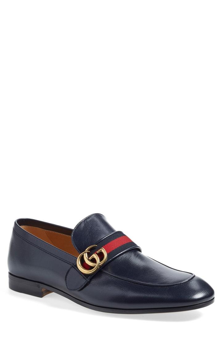 Men's Gucci Donnie Bit Loafer Us / 7uk - Blue