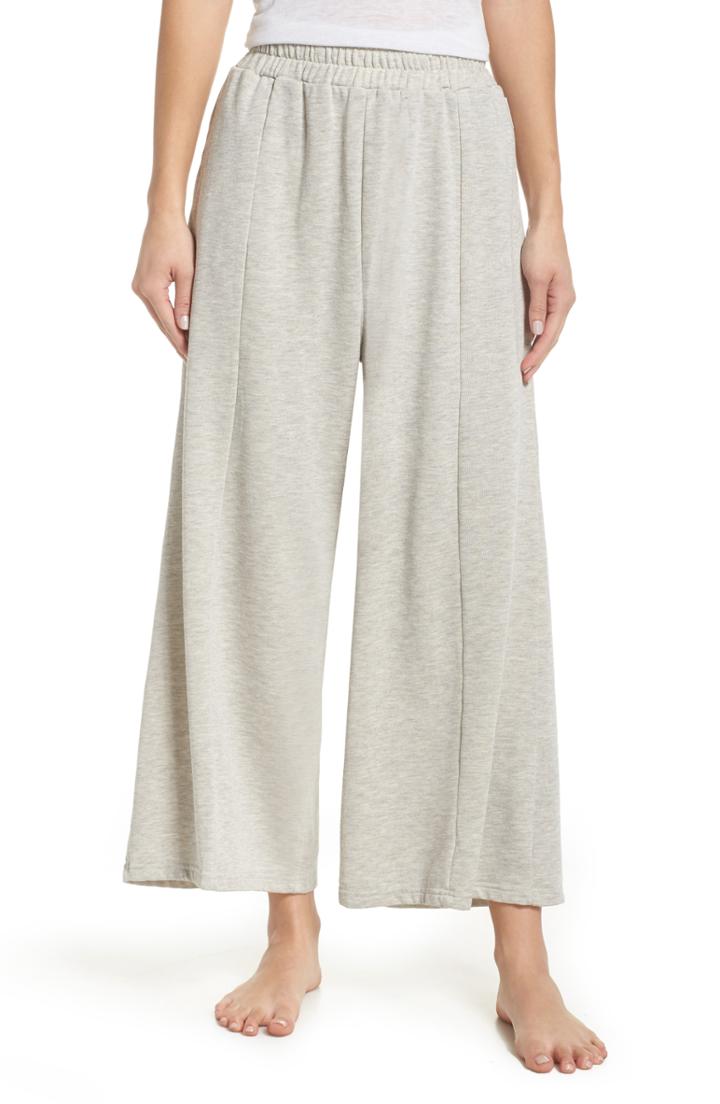 Women's The Laundry Room Flare Leg Crop Pants - Grey