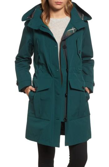 Women's Pendleton Spokane Rain Parka - Green