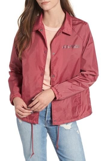 Women's Vans Thanks Coaches Jacket - Pink