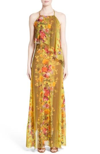 Women's Fuzzi Farfalla Print Maxi Dress