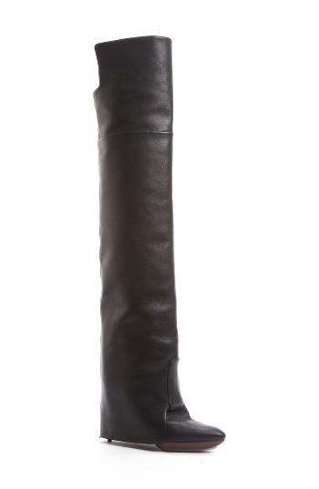 Women's Givenchy Newton Over The Knee Boot Eu - Black