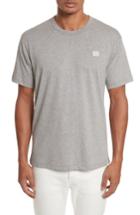 Men's Acne Studios Nash Face T-shirt - Grey