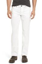 Men's True Religion Brand Jeans 'ricky' Relaxed Straight Leg Corduroy Pants - White