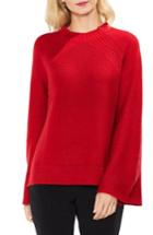 Petite Women's Vince Camuto Bell Sleeve Sweater, Size P - Red
