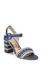 Women's Sam Edelman Olisa Block Heel Sandal M - Blue