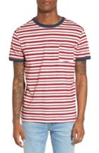 Men's The Rail Slub Stripe Ringer T-shirt - Ivory
