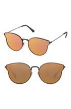 Women's Perverse Kia Sunglasses - Black/ Orange