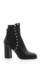 Women's Valentino Garavani Rockstud Block Heel Bootie Us / 35eu - Black