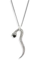Women's Saint Laurent Snake Charm Pendant Necklace