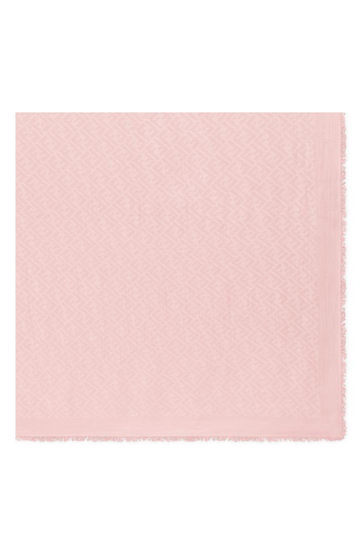 Women's Fendi Fendirama Logo Scarf, Size - Pink