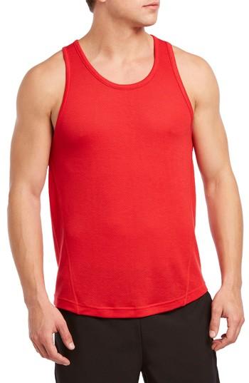 Men's 2(x)ist Mesh Muscle Tank - Red