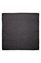 Women's Saint Laurent Stars Cashmere & Silk Scarf, Size - Black