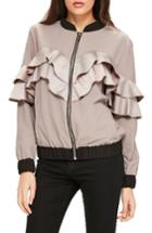 Women's Missguided Ruffle Bomber