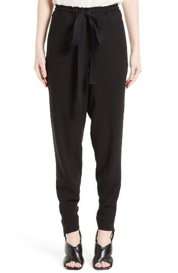 Women's Marni Crepe Joggers Us / 40 It - Black