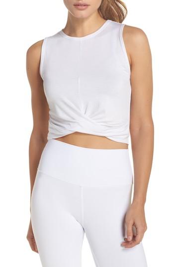 Women's Alo Cover Tank - White