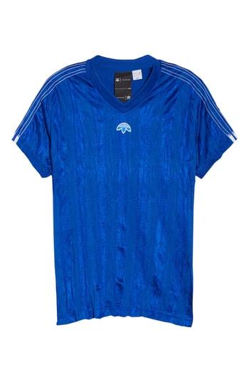 Women's Adidas By Alexander Wang Jersey Tee, Size - Blue