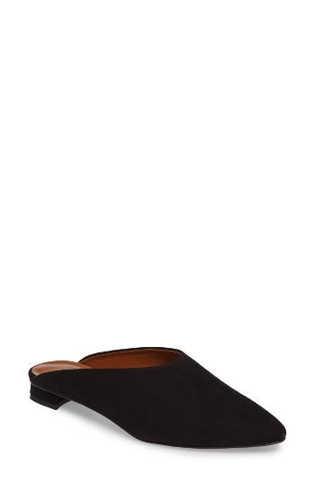 Women's Aquatalia Patrizia Pointed Toe Mule .5 M - Black