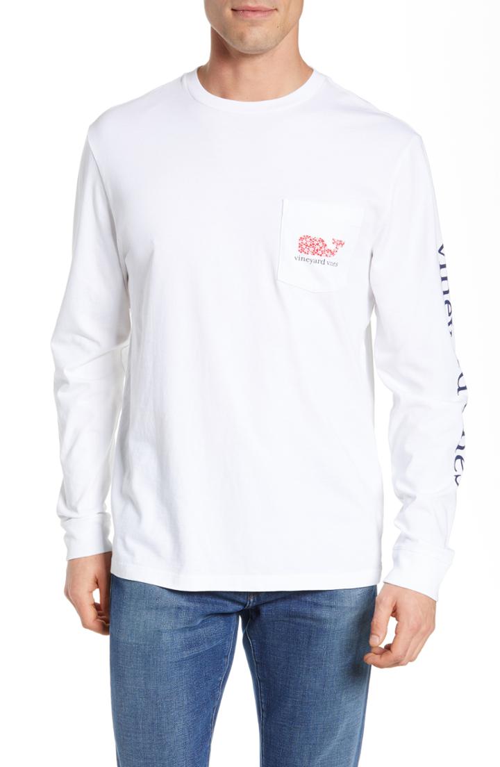 Men's Vineyard Vines Valentine's Day Pocket T-shirt - White